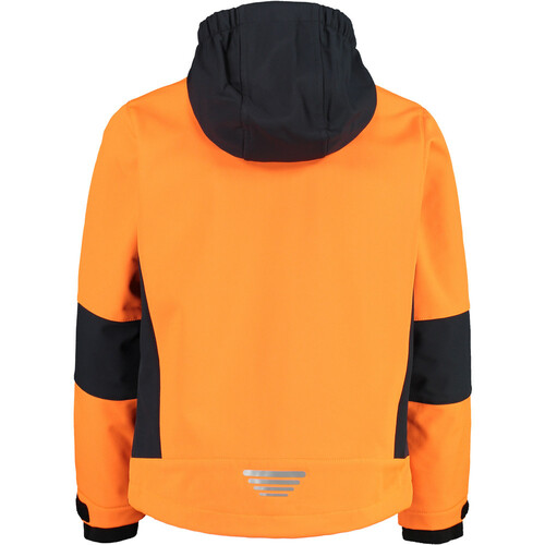 CMP KID FIX HOOD JACKET naranja