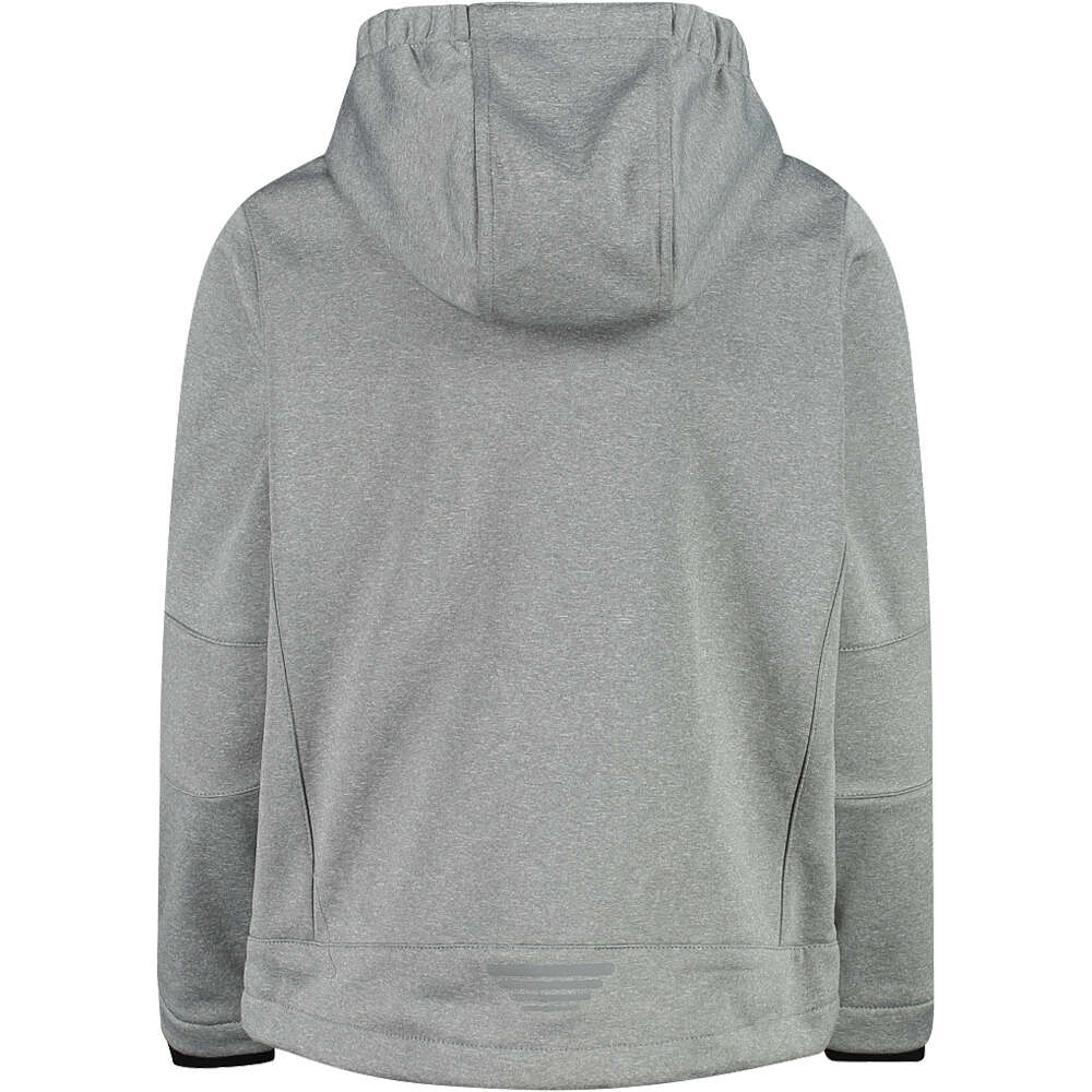 Cmp chaqueta softshell niño Cmp KID FIX HOOD JACKET vista trasera Cmp chaqueta softshell niño Cmp KID FIX HOOD JACKET vista trasera