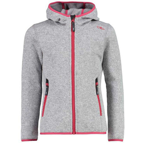 CMP KID G FIX HOOD JACKET gris