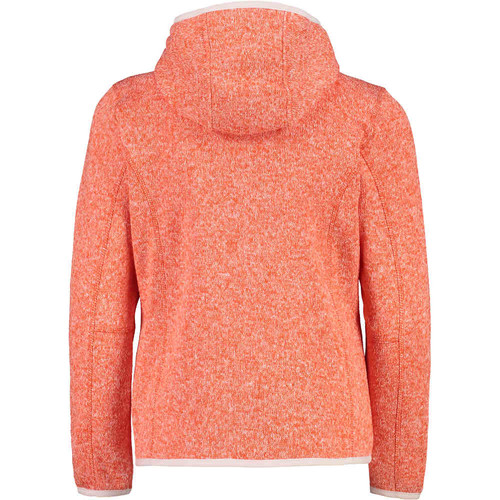 CMP KID G FIX HOOD JACKET naranja