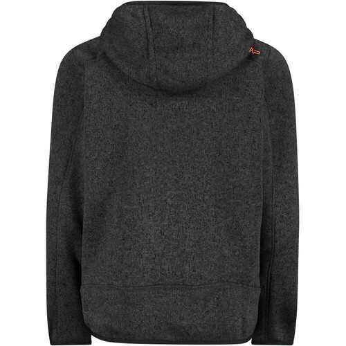 CMP KID FIX HOOD JACKET negro