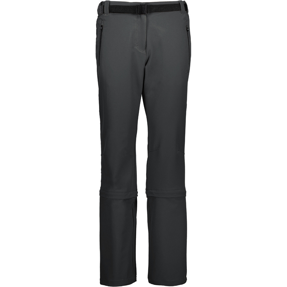 Cmp pantalón montaña mujer Cmp WOMAN ZIP OFF PANT GR vista frontal Cmp pantalón montaña mujer Cmp WOMAN ZIP OFF PANT GR vista frontal