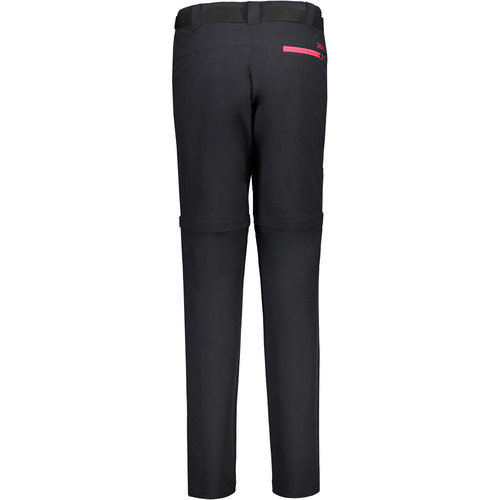 CMP WOMAN ZIP OFF PANT GRRS gris