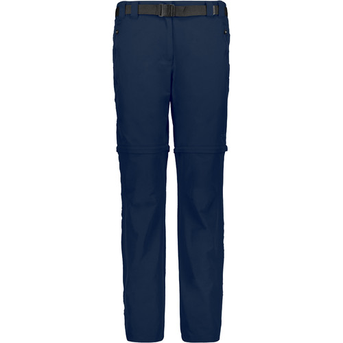 CMP WOMAN ZIP OFF PANT azul