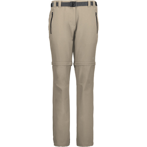 CMP WOMAN ZIP OFF PANT gris