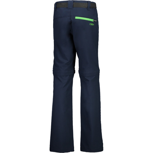 CMP KID ZIP OFF PANT azul