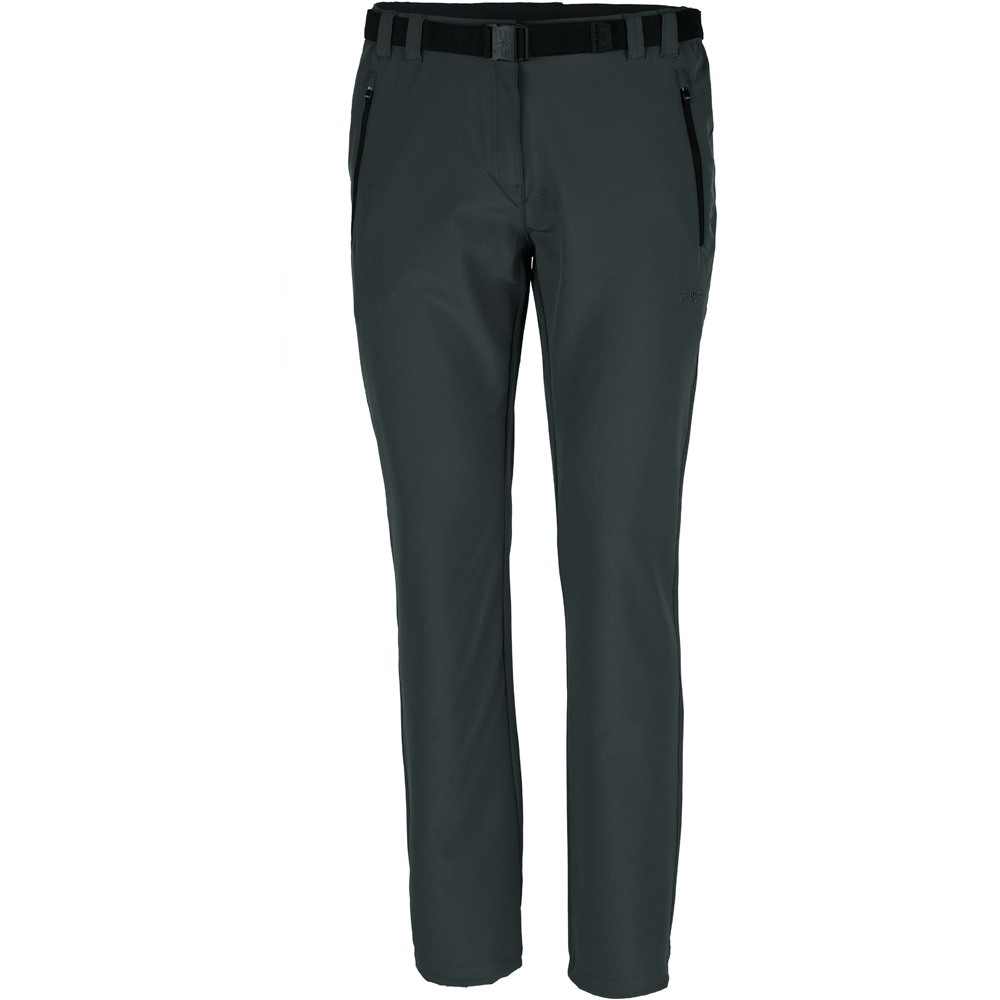 Cmp pantalón montaña mujer Cmp WOMAN LONG PANT GR vista frontal Cmp pantalón montaña mujer Cmp WOMAN LONG PANT GR vista frontal