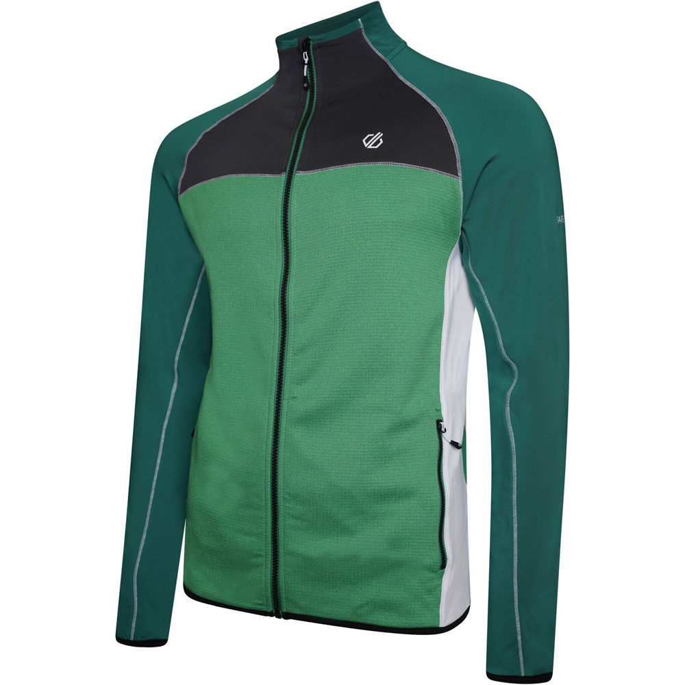 Dare2b forro polar hombre Dare2b Riform II Stretch vista trasera Dare2b forro polar hombre Dare2b Riform II Stretch vista trasera