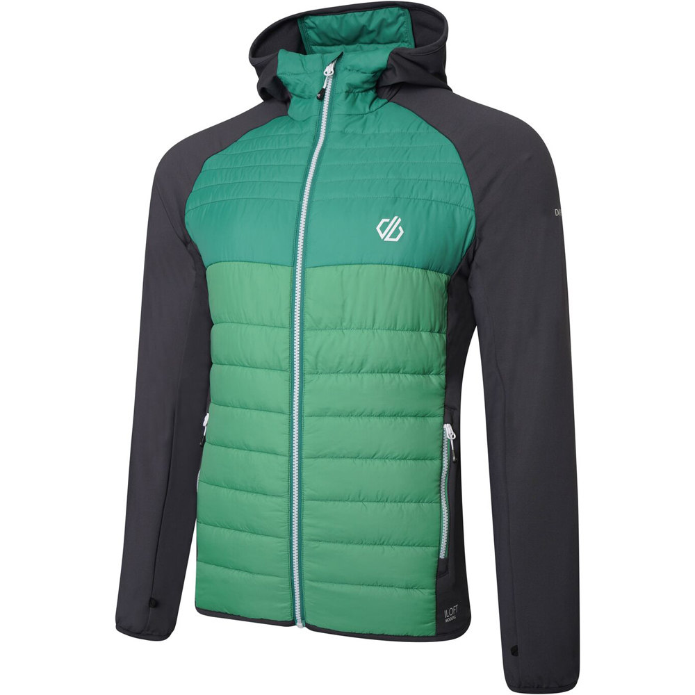 Dare2b chaqueta outdoor hombre Dare2b Coordinate Hybrid vista trasera Dare2b chaqueta outdoor hombre Dare2b Coordinate Hybrid vista trasera