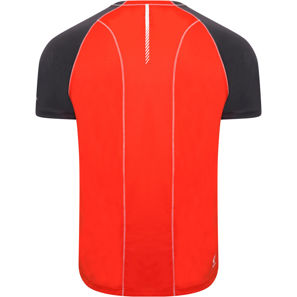 Dare2b camiseta montaña manga corta hombre Dare2b Peerless Tee vista trasera Dare2b camiseta montaña manga corta hombre Dare2b Peerless Tee vista trasera