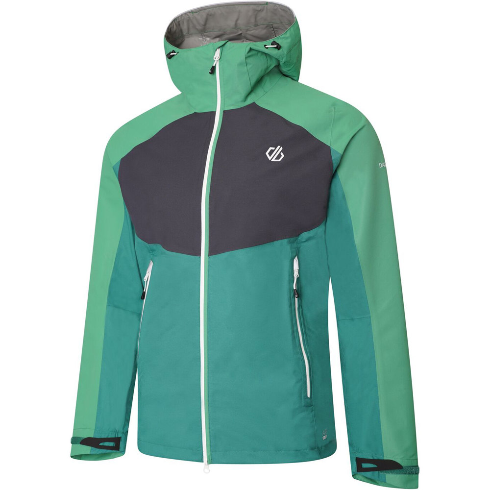 Dare2b chaqueta impermeable hombre Dare2b Touchpoint Jacket vista trasera Dare2b chaqueta impermeable hombre Dare2b Touchpoint Jacket vista trasera