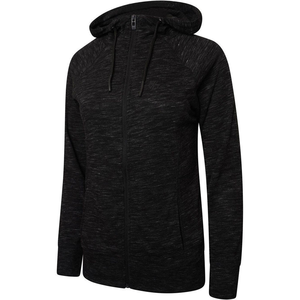 Dare2b forro polar mujer Dare2b PullThroughHoodie vista trasera Dare2b forro polar mujer Dare2b PullThroughHoodie vista trasera