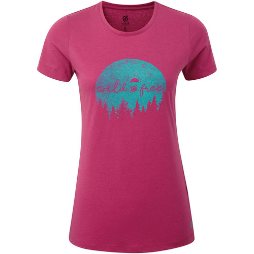 DARE2B EASE OF MIND TEE rosa