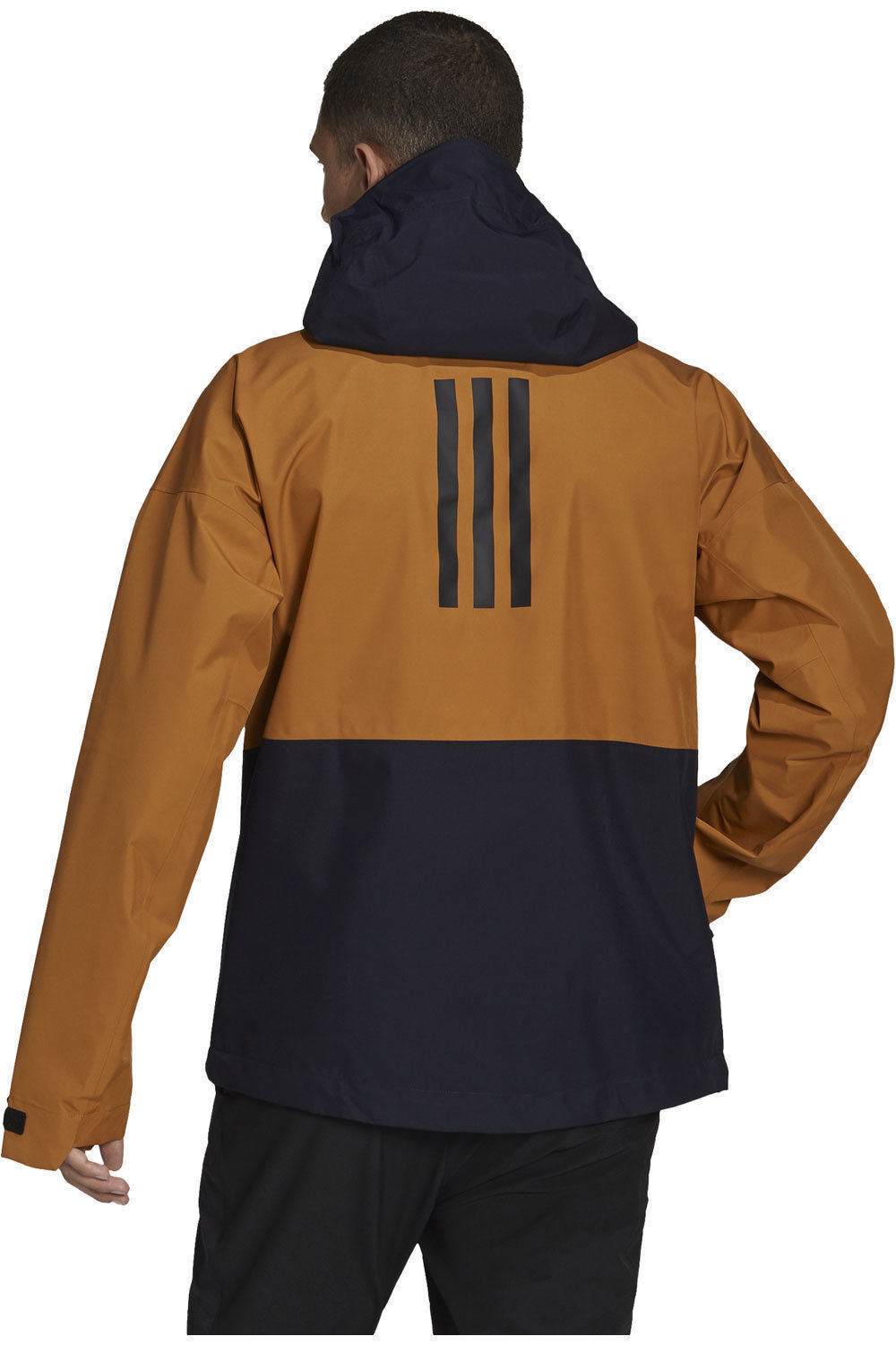 adidas chaqueta impermeable hombre Adidas Gtx Paclite J vista trasera adidas chaqueta impermeable hombre Adidas Gtx Paclite J vista trasera