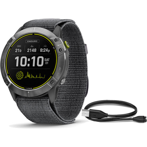 GARMIN ENDURO SILVER CORREA ULTRAFIT GRIS gris