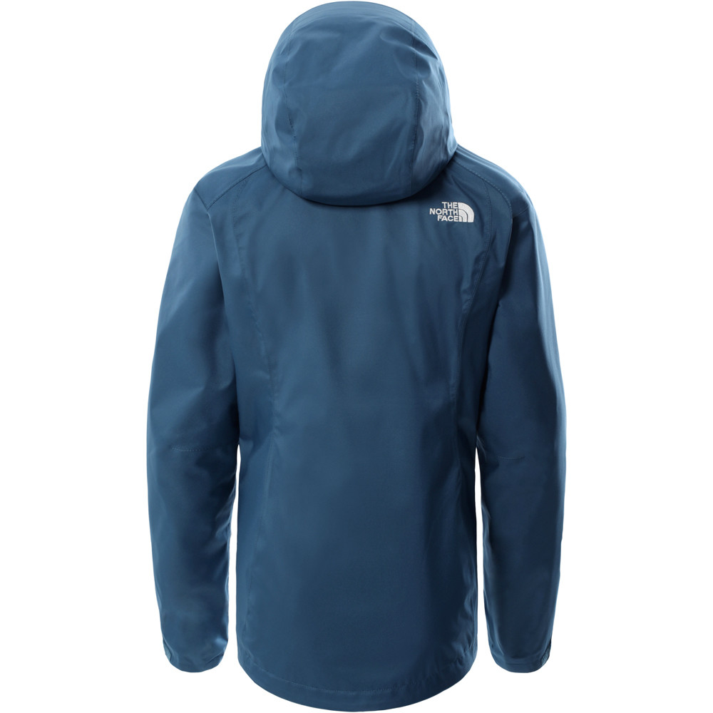 The North Face chaqueta impermeable insulada mujer The North Face W EVOLVE II TRI JKT AZ vista trasera The North Face chaqueta impermeable insulada mujer The North Face W EVOLVE II TRI JKT AZ vista trasera