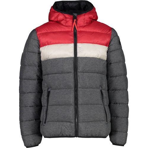CMP MAN JACKET FIX HOOD rojo