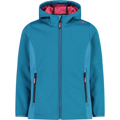 CMP _2_KID G JACKET FIX HOOD azul