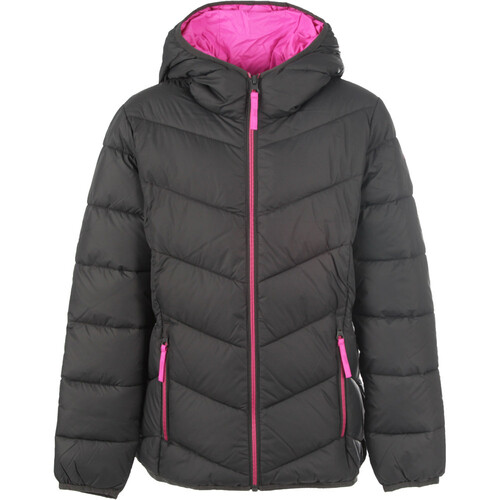 CMP KID G JACKET FIX HOOD gris