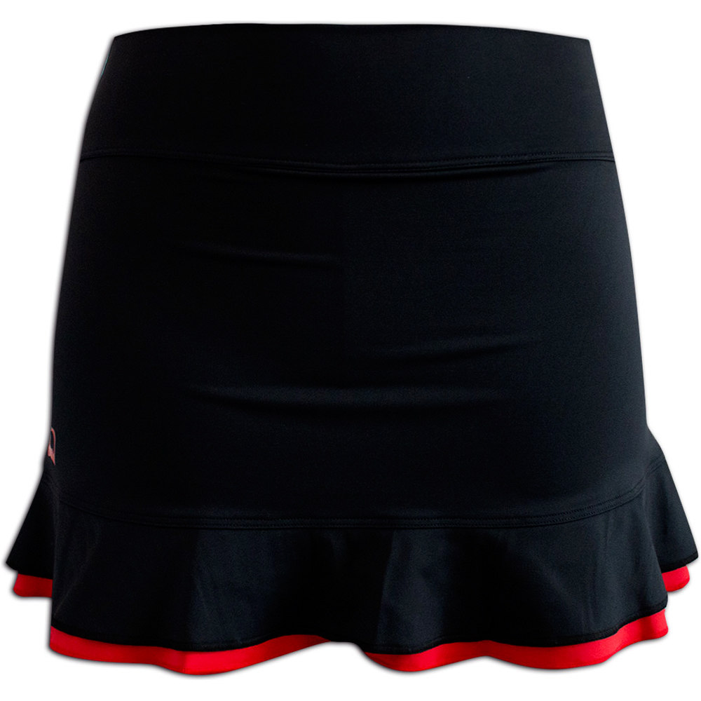 Black Crown falda tenis Black Crown SKIRT CALELLA vista trasera Black Crown falda tenis Black Crown SKIRT CALELLA vista trasera