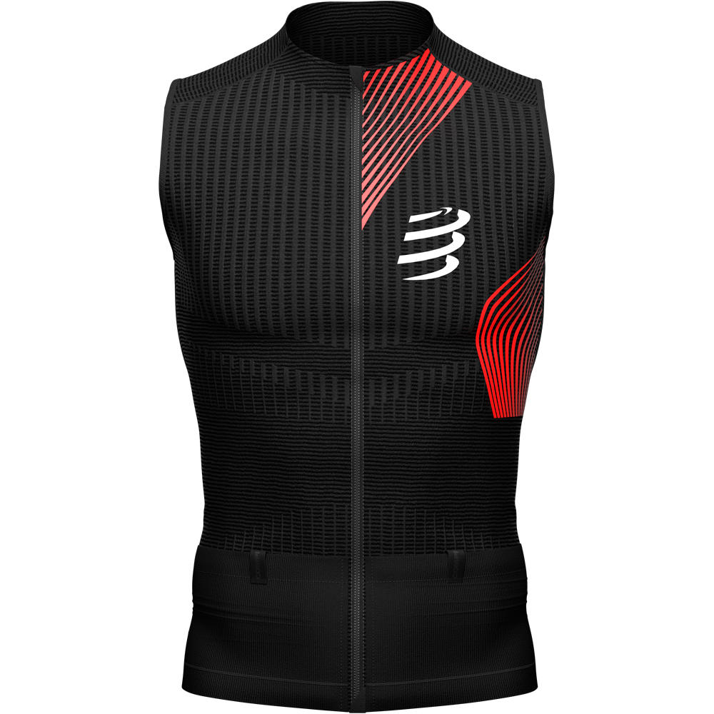 Compressport camisetas trail running tirantes hombre Compressport Trail Postural Tank Top M vista trasera Compressport camisetas trail running tirantes hombre Compressport Trail Postural Tank Top M vista trasera