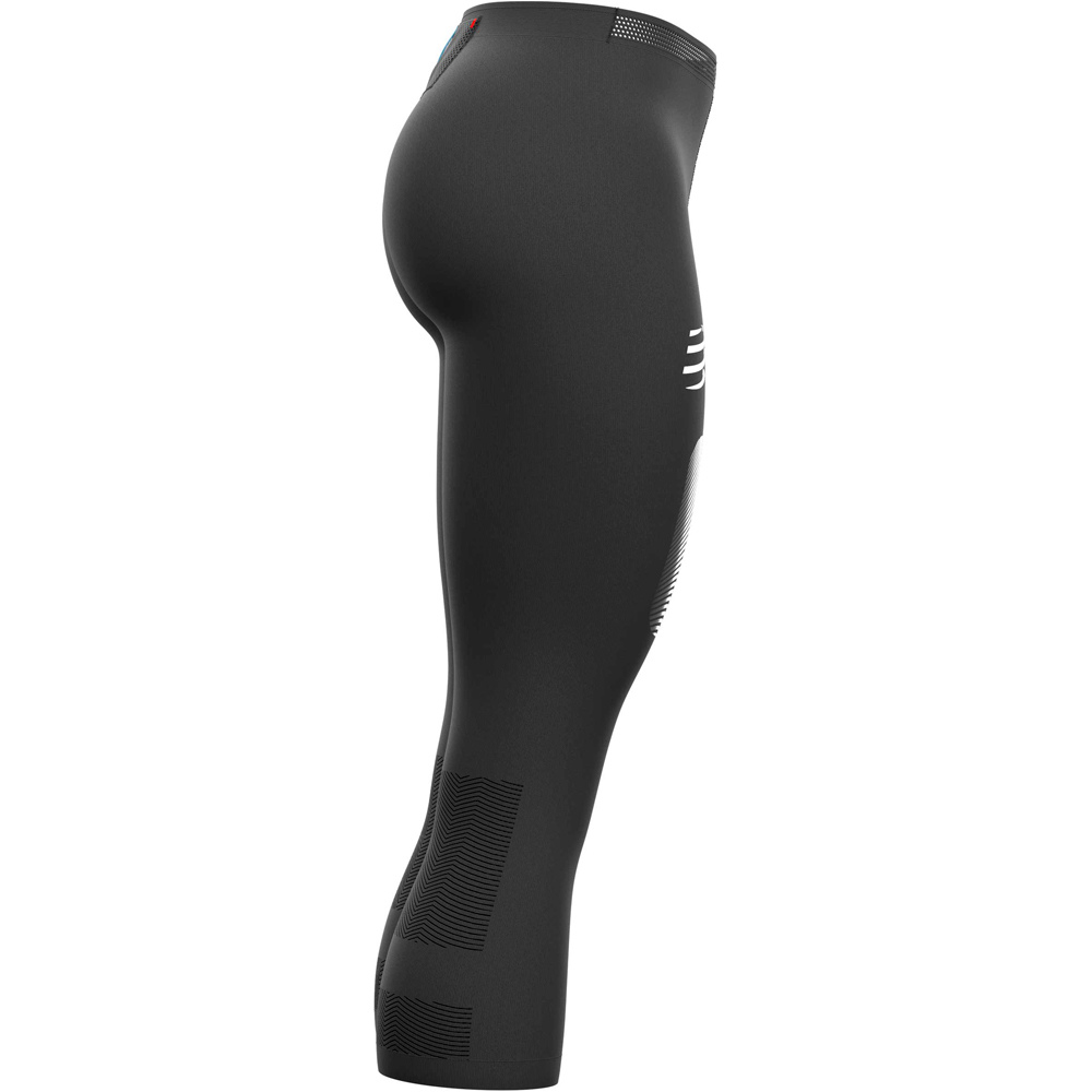 Compressport mallas trail running cortas mujer Compressport Trail Under Control Pirate 3/4 W vista trasera Compressport mallas trail running cortas mujer Compressport Trail Under Control Pirate 3/4 W vista trasera