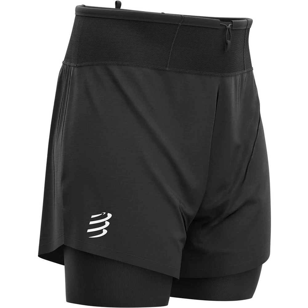 Compressport pantaloneta técnica hombre Compressport Trail 2-in-1 Short vista frontal Compressport pantaloneta técnica hombre Compressport Trail 2-in-1 Short vista frontal
