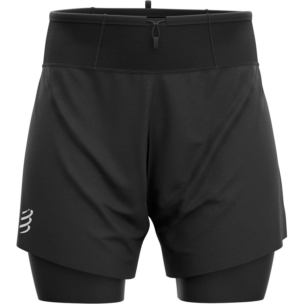 Compressport pantaloneta técnica hombre Compressport Trail 2-in-1 Short vista trasera Compressport pantaloneta técnica hombre Compressport Trail 2-in-1 Short vista trasera