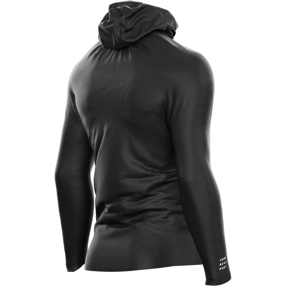 Compressport CHAQUETA RUNNING HOMBRE Compressport Hurricane Waterproof 10/10 Jacket vista detalle Compressport CHAQUETA RUNNING HOMBRE Compressport Hurricane Waterproof 10/10 Jacket vista detalle