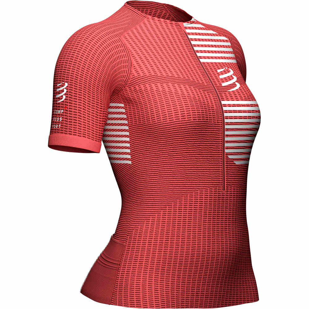 Compressport camiseta entrenamiento manga corta mujer Compressport Tri Postural SS Top W vista trasera Compressport camiseta entrenamiento manga corta mujer Compressport Tri Postural SS Top W vista trasera