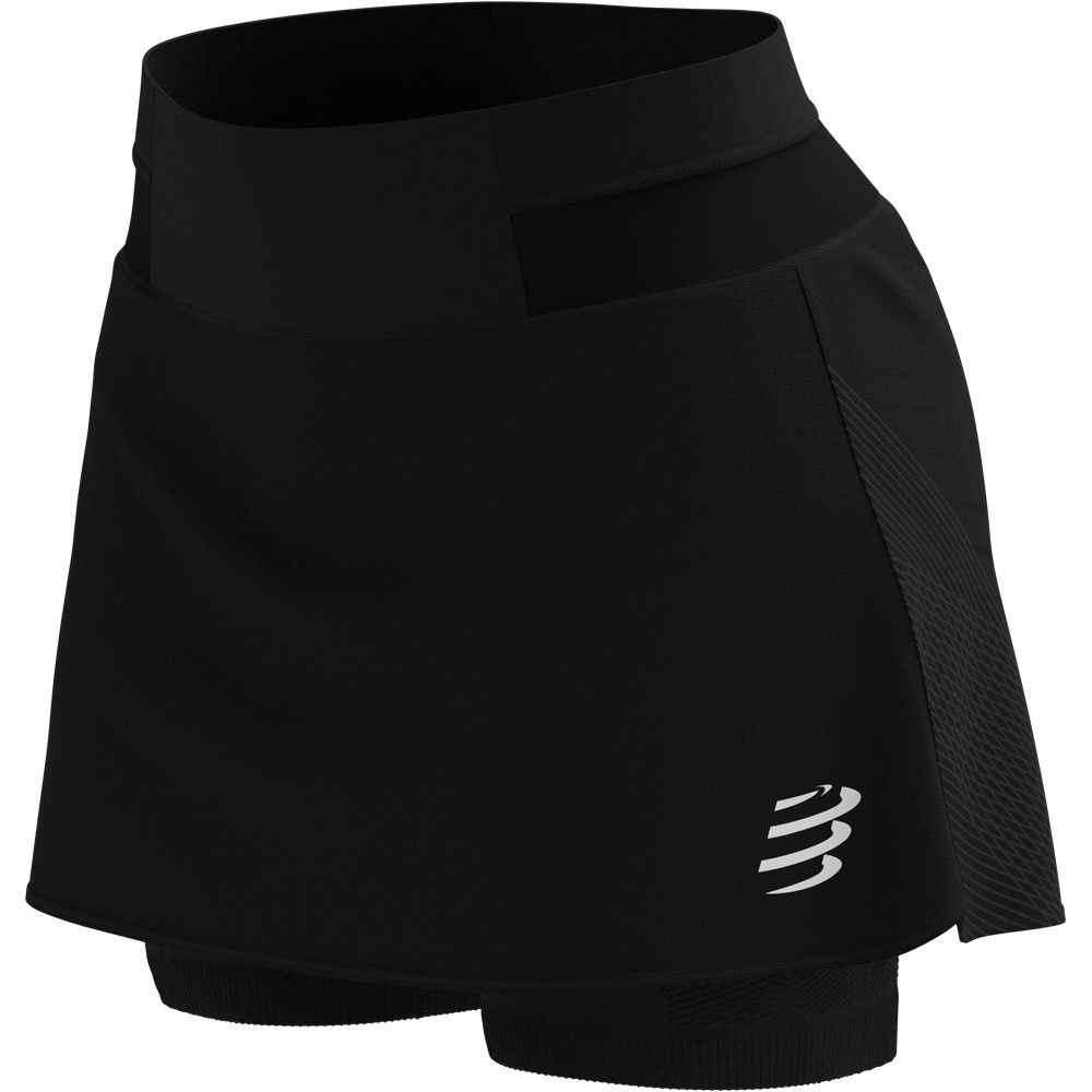 Compressport malla corta running mujer Compressport Performance Skirt W vista detalle Compressport malla corta running mujer Compressport Performance Skirt W vista detalle