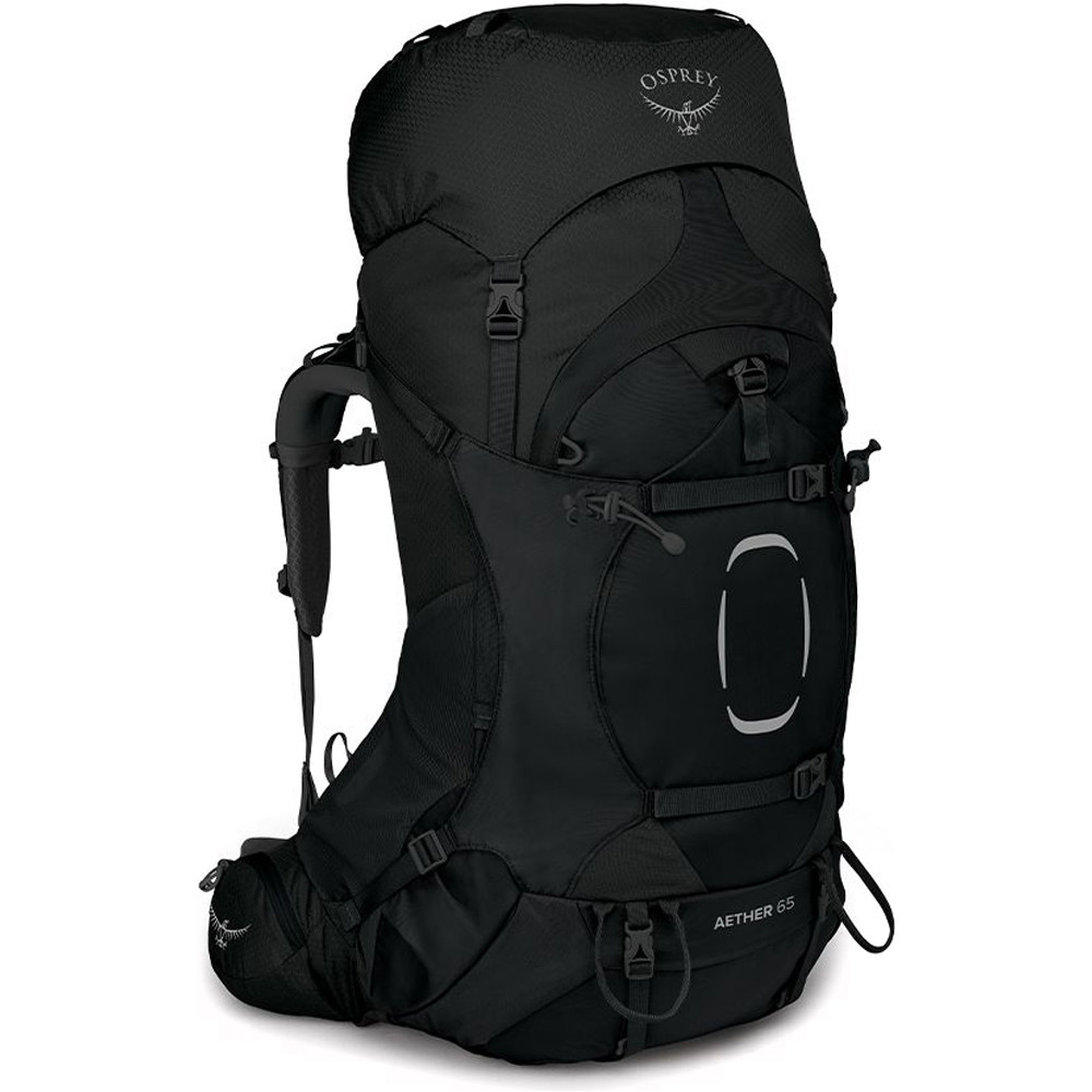 Osprey mochila montaña AETHER 65 vista frontal Osprey mochila montaña AETHER 65 vista frontal