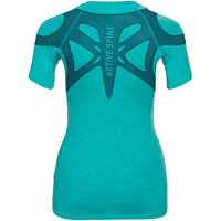 Odlo camiseta entrenamiento manga corta mujer Odlo T-shirt MC ACTIVE SPINE VE vista trasera Odlo camiseta entrenamiento manga corta mujer Odlo T-shirt MC ACTIVE SPINE VE vista trasera