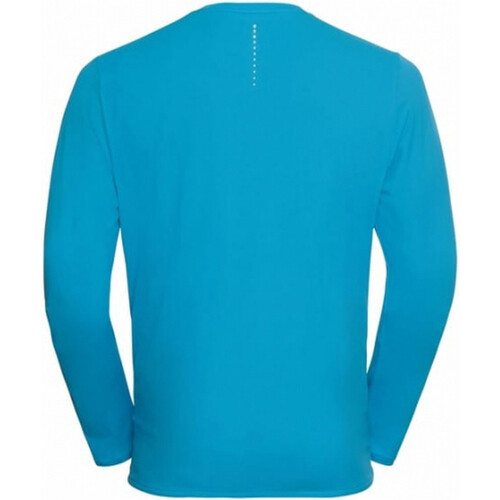 ODLO T-SHIRT ML ZEROWEIGHT CHILL-TECH azul