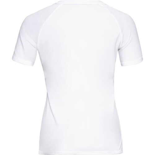ODLO T-SHIRT MC ESSENTIAL PRINT BL blanco