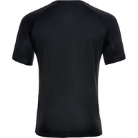 Odlo camiseta técnica manga corta hombre Odlo T-shirt MC ESSENTIAL PRINT vista trasera Odlo camiseta técnica manga corta hombre Odlo T-shirt MC ESSENTIAL PRINT vista trasera