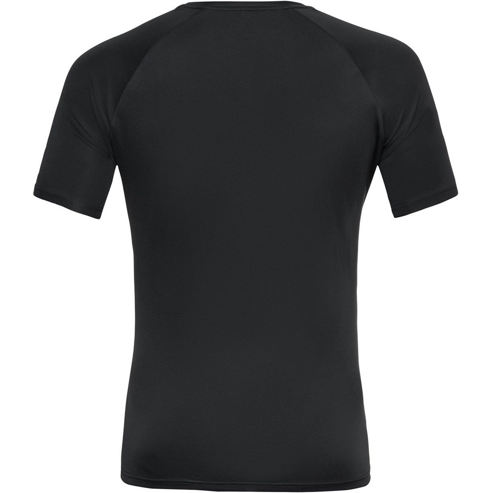 Odlo camiseta técnica manga corta hombre Odlo T-shirt MC ESSENTIAL PRINT vista trasera Odlo camiseta técnica manga corta hombre Odlo T-shirt MC ESSENTIAL PRINT vista trasera