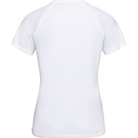 Odlo camiseta entrenamiento manga corta mujer Odlo T-shirt MC ESSENTIAL BL vista trasera Odlo camiseta entrenamiento manga corta mujer Odlo T-shirt MC ESSENTIAL BL vista trasera