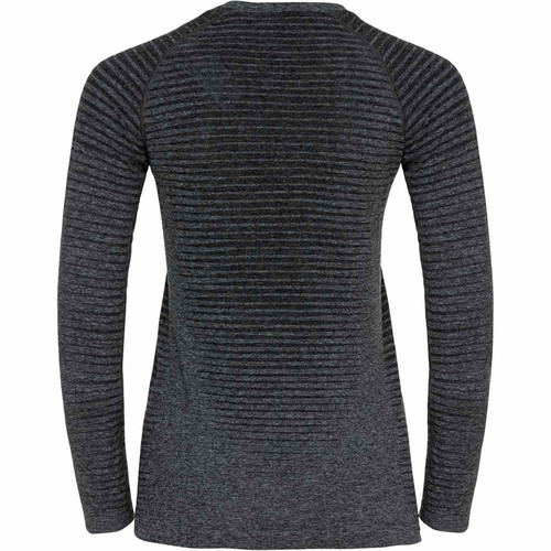 ODLO T-SHIRT ML ESSENTIAL SEAMLESS GR gris