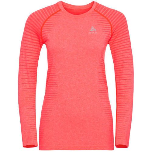 ODLO T-SHIRT ML ESSENTIAL SEAMLESS RS rosa
