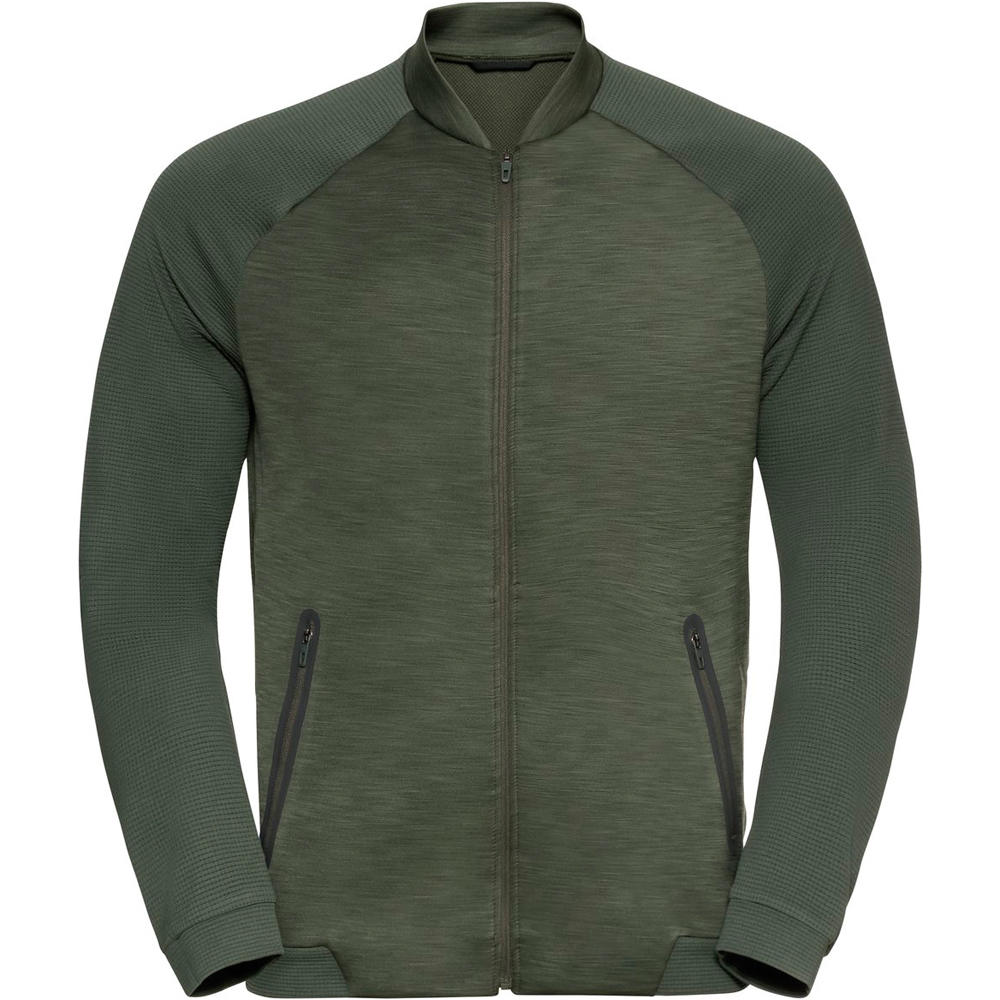 Odlo forro polar hombre Odlo Gilet HALDEN vista frontal Odlo forro polar hombre Odlo Gilet HALDEN vista frontal