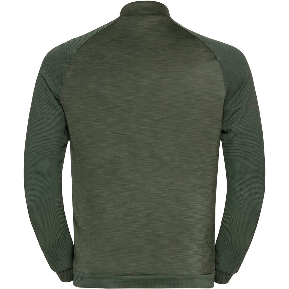 Odlo forro polar hombre Odlo Gilet HALDEN vista trasera Odlo forro polar hombre Odlo Gilet HALDEN vista trasera