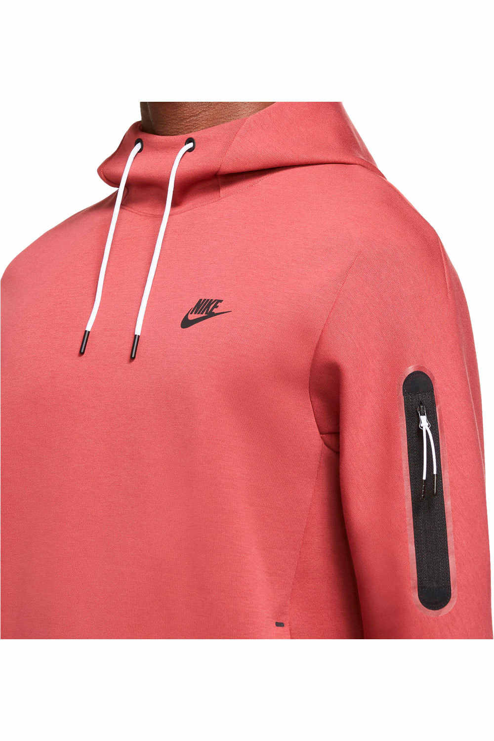 Nike sudadera hombre Nike M NSW TCH FLC PO HOODIE GR vista detalle Nike sudadera hombre Nike M NSW TCH FLC PO HOODIE GR vista detalle