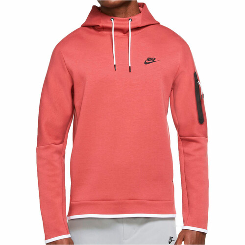NIKE M NSW TCH FLC PO HOODIE GR gris