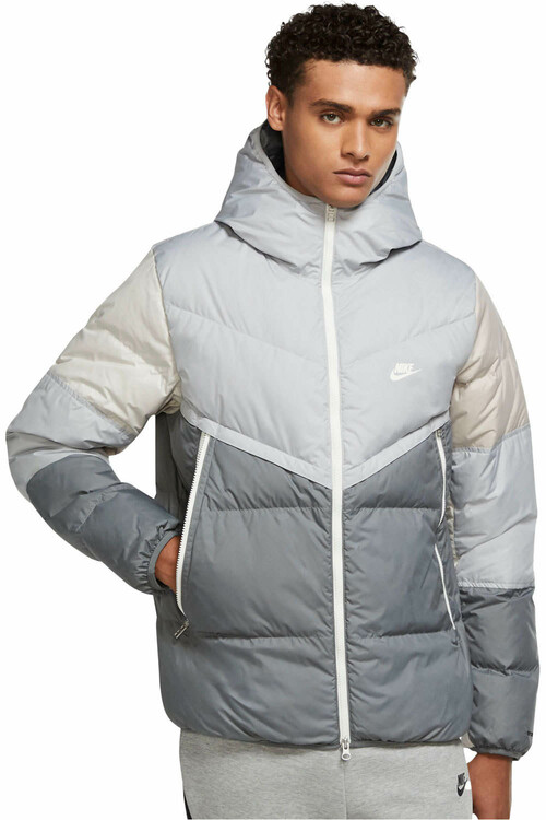NIKE M NSW SF WINDRUNNER HD JKT gris