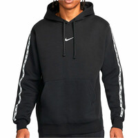 Nike sudadera hombre Nike M NSW REPEAT FLC PO HOODIE SLV vista trasera Nike sudadera hombre Nike M NSW REPEAT FLC PO HOODIE SLV vista trasera
