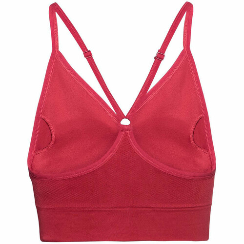 ODLO SPORTS BRA PADDED SEAMLESS SOFT 2.0 rojo