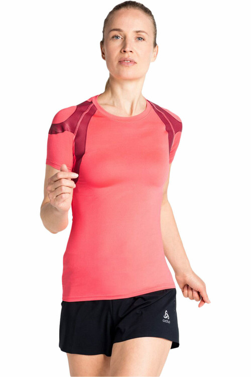 ODLO T-SHIRT S/S CREW NECK ACTIVE SPINE azul