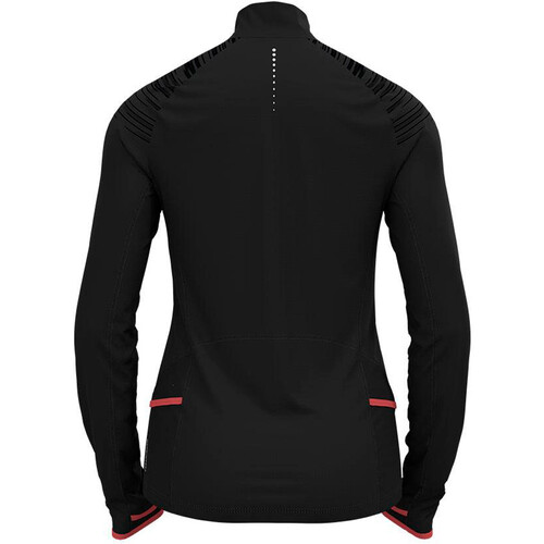 ODLO MIDLAYER 1/2 ZIP AXALP CERAMIWARM negro