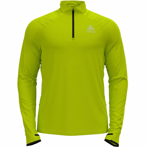 ODLO MIDLAYER 1/2 ZIP AXALP CERAMIWARM amarillo